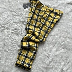 Yellow Tailored Trousers